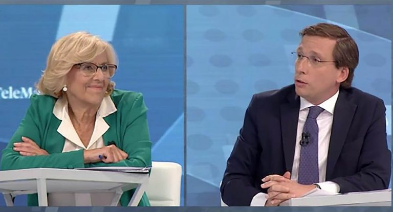 Manuela Carmena y José Luis Martínez-Almeida